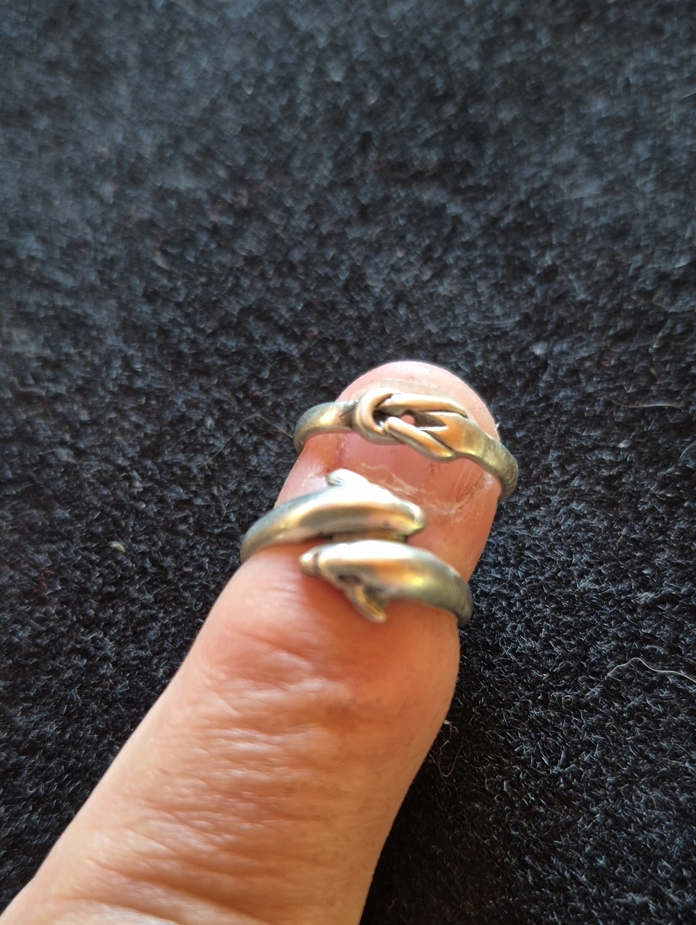Set of 2...925 silver toe rings.